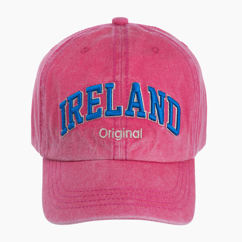 Dorian Kids Cap with Ireland Original Text Pink and Blue